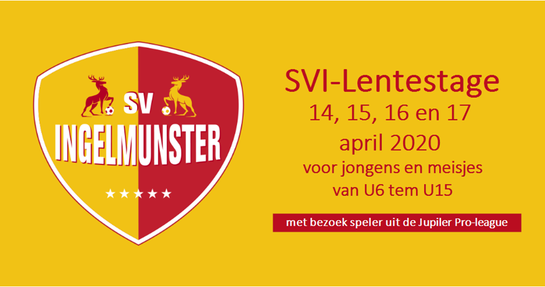 SV Ingelmunster Lentestage 2020