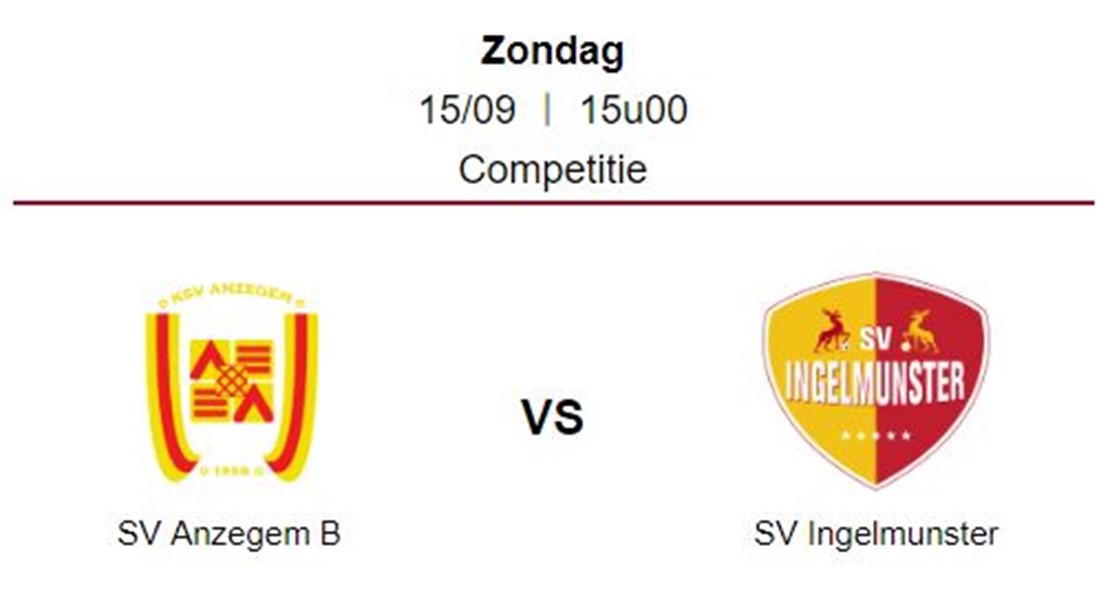 Voorbeschouwing SV Anzegem - SV Ingelmunster