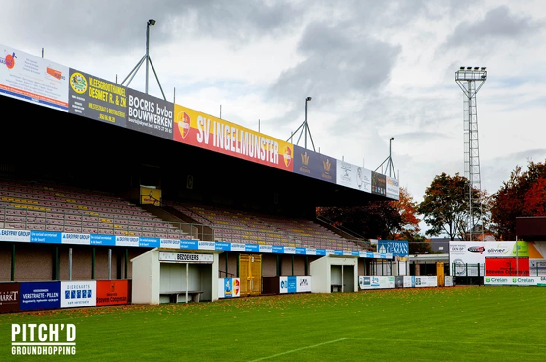 Groundhoppers gesignaleerd in stadion SV Ingelmunster!