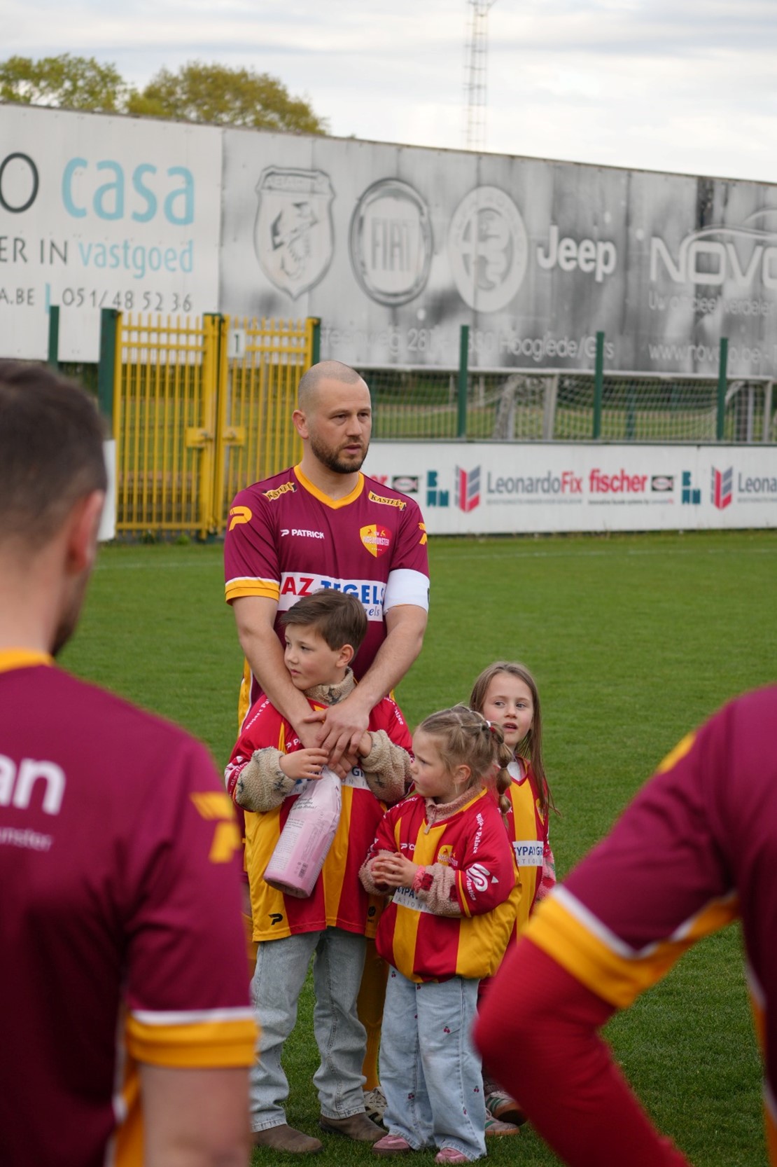 Kapitein Laurens Vandenheede hangt zijn schoenen aan de haak als kampioen!