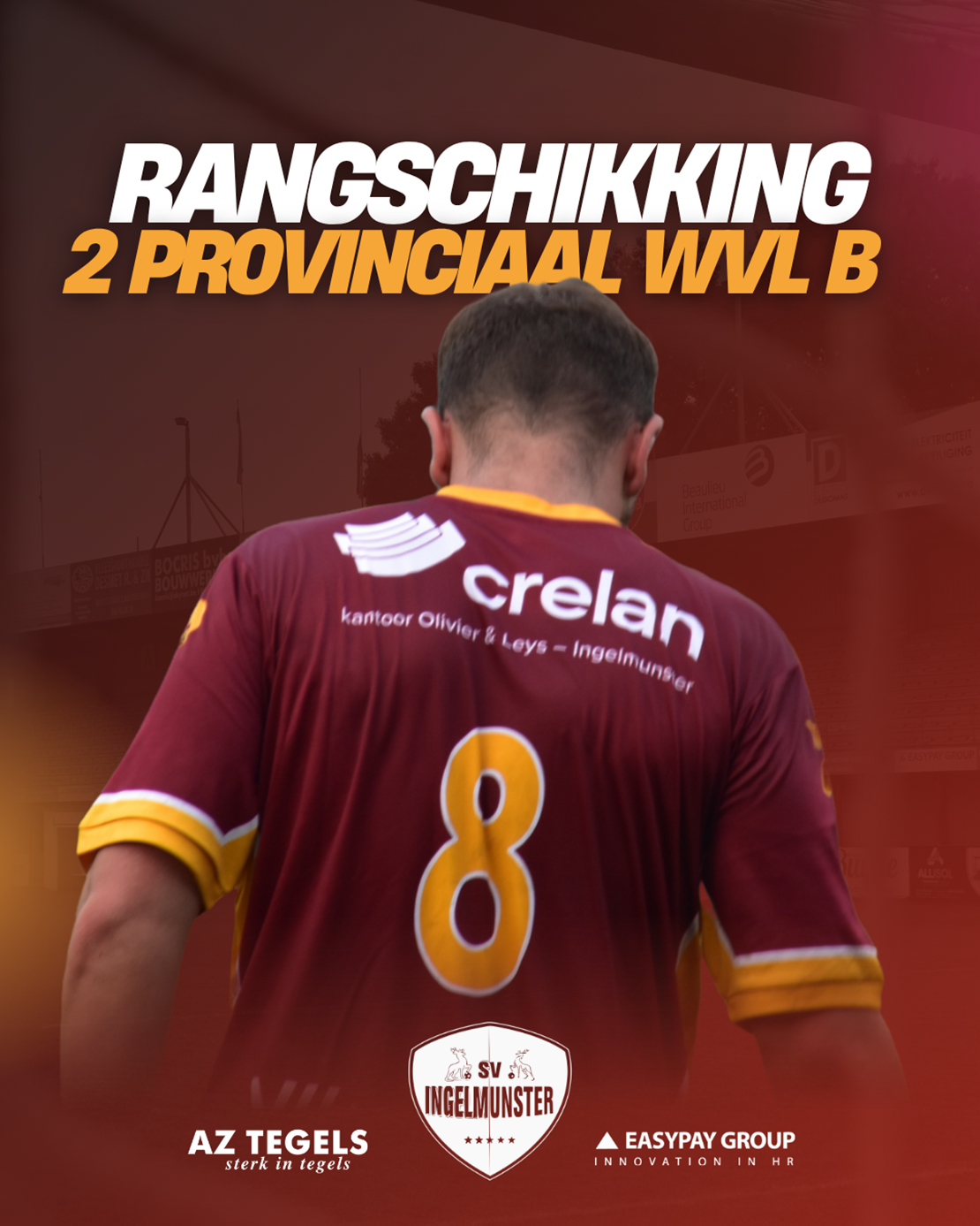 Rangschikking SV Ingelmunster A